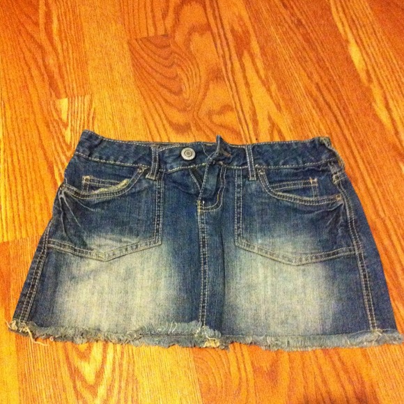 Denim skirt