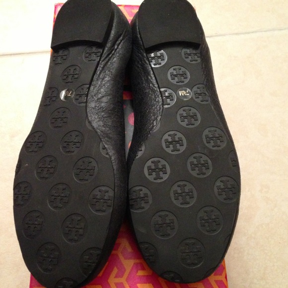 Black Tory burch reva aviator flats size 7.5 - Picture 3 of 4