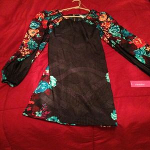 Never used with tag polyester Xhilaration dress