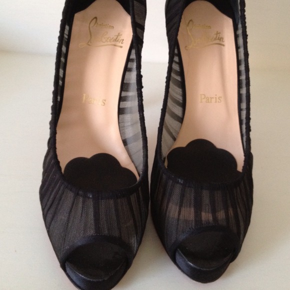 Christian Louboutin shoes size 41 Satin black - Picture 4 of 4