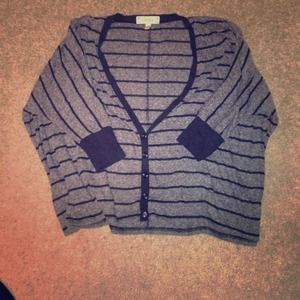 Decree grey and black loose fitting button down.