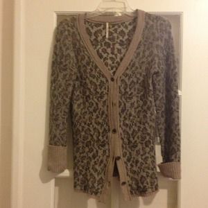 Leopard Cardigan