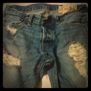 Distressed Hollister jeans 30/30