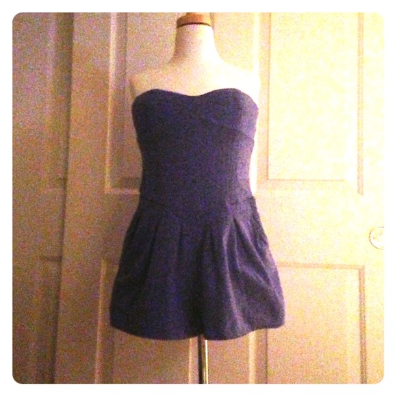 Super cute purple romper with creative print!