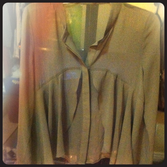 Papaya - Chiffon / long sleeve / brown
