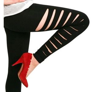 NEW!! American Apparel slit leggings