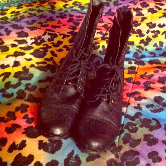 Combat boots size 10
