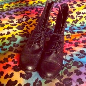 Combat boots size 10