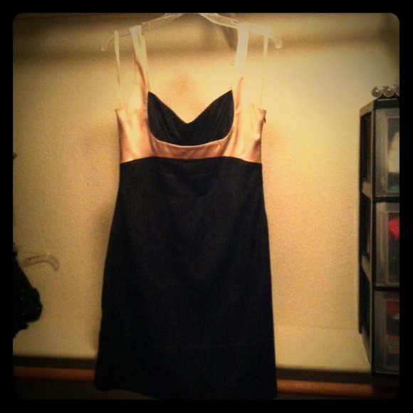 💋BCBG Max Azria Silk & Spandex Bandage DRESS  10