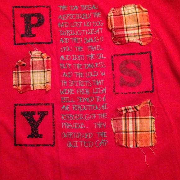 ✨ Funky English graphic tee #1 - Picture 2 of 2