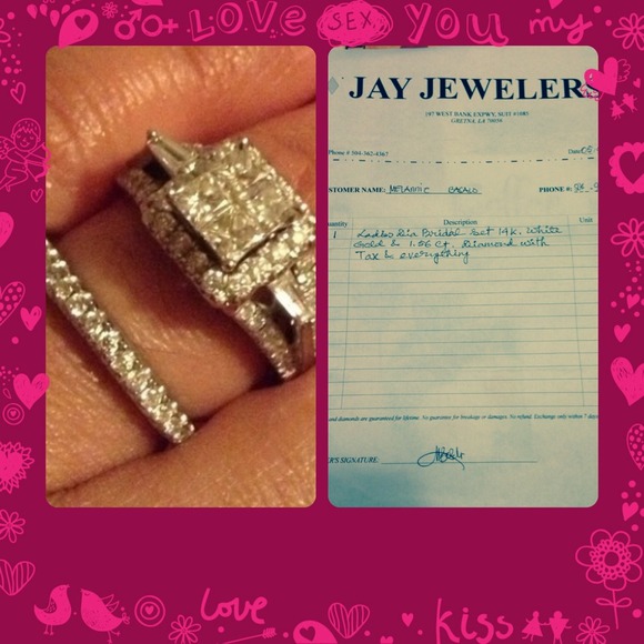 14k WG with real diamond ENGAGEMENT ring only💍💍 - Picture 4 of 4