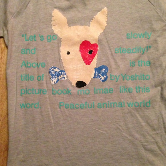 ✨ Funky English graphic tee #2 - Picture 2 of 2