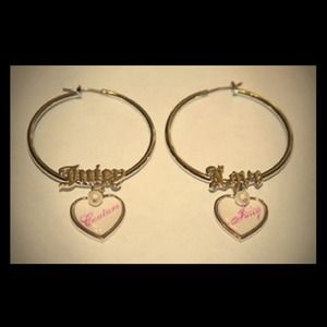 🔻REDUCED🔻💯Authentic Juicy Couture Hoop Earrings