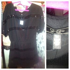 RESERVE4 @Jenw34 Black tunic & tan wool short