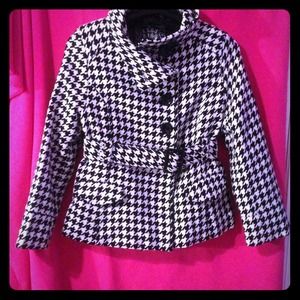 Black & white winter coat!