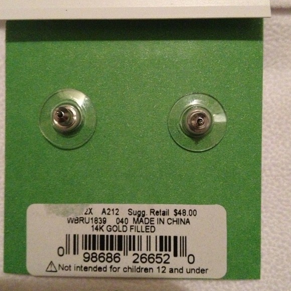 Authentic Kate Spade Studs - Picture 3 of 3