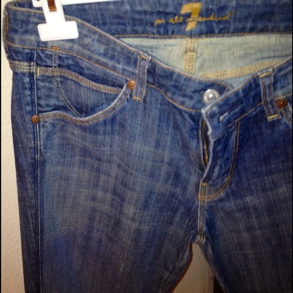 💰Reduced!💰 7 For All Mankind Cropped Capri Jean - Picture 2 of 4
