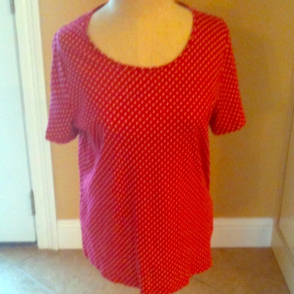 Summer polka dotted shirt!