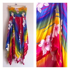 Flowy Hawaiian dress