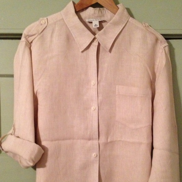 SOLD XL Beautiful Banana Republic linen shirt