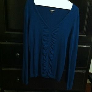 Teal color sweater from Express size M
