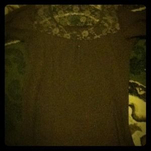 Med anchor-blue shirt