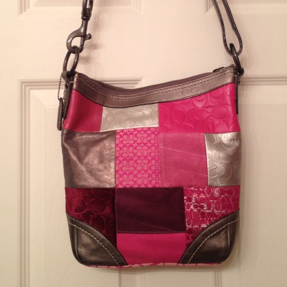 Authentic Coach Patchwork Bag