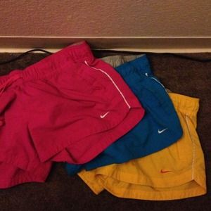 3 pair of nike gym shorts