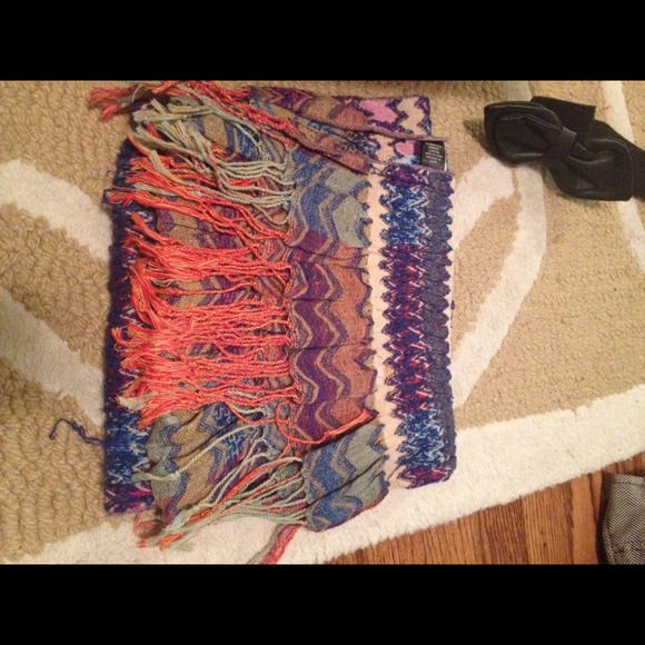 Similar to a Missoni-patterned scarf