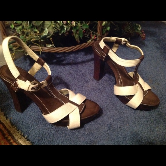 😍😍OLD NaVY SANDal DreSs Shoes 8M