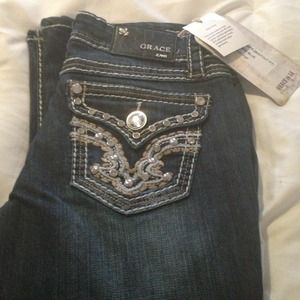 Grace in LA jeans size 27 boot