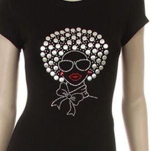 Afro Diva Tee - Bundle 2 XL black
