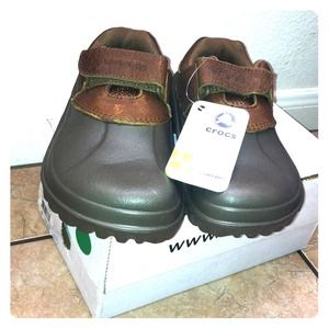 New Kids Chocolate Terrain Crocs