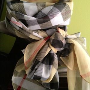 Burberry Silk Scarf