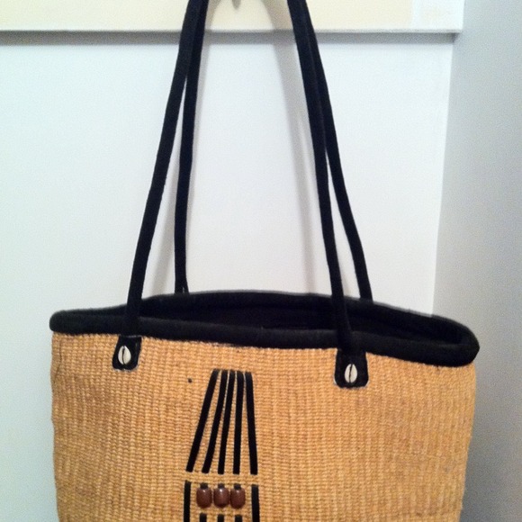 African hand made bag