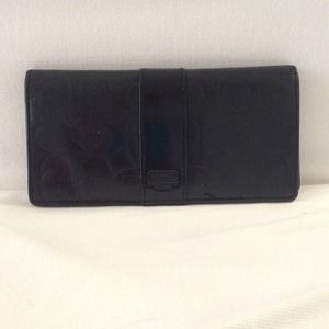 Coach wallet - black