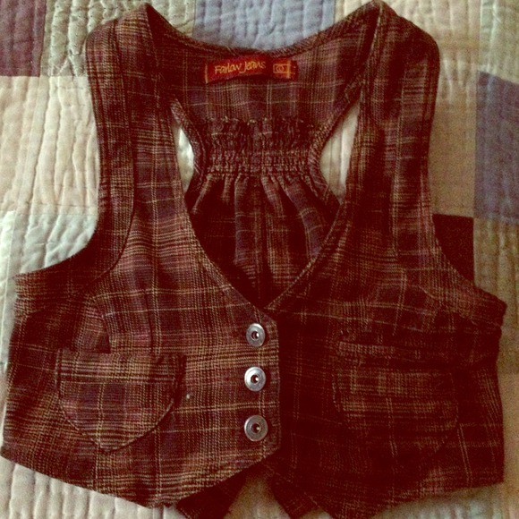 Cute Brown Tones Vest