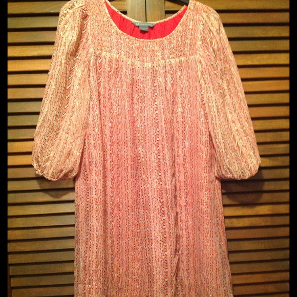 Armani Xchange golden thread tunic/dress
