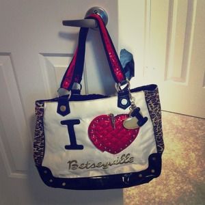 Betsey Johnson large tote