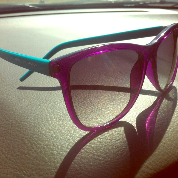 French connection lightly used sunglasses.