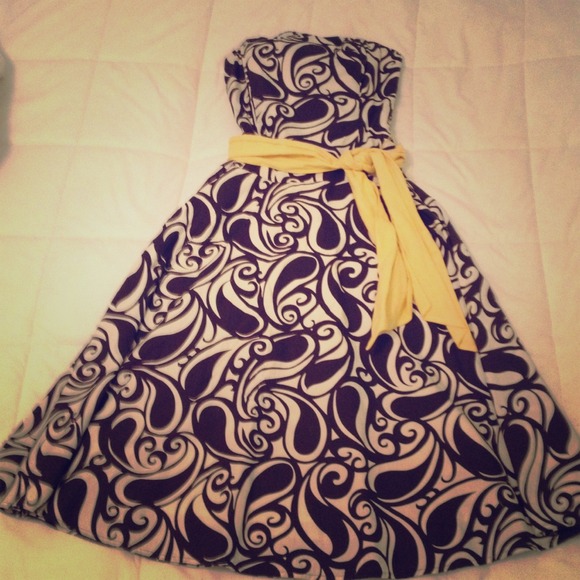 Anthropologie paisley print dress sz 2
