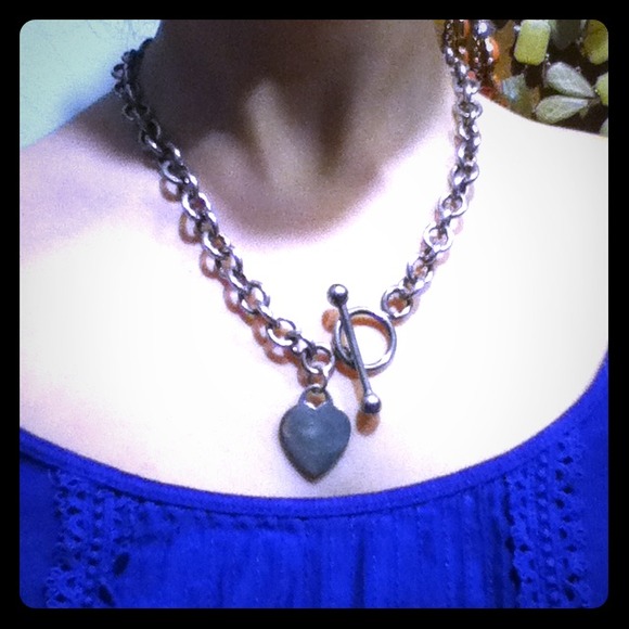 SOLD Blue Nile.com sterling silver toggle