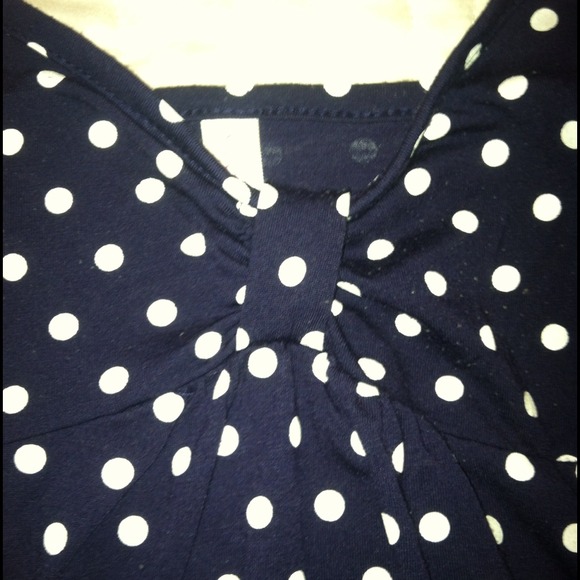 ❌Sold❌ for @mouse1100 Navy tank top - Picture 2 of 3