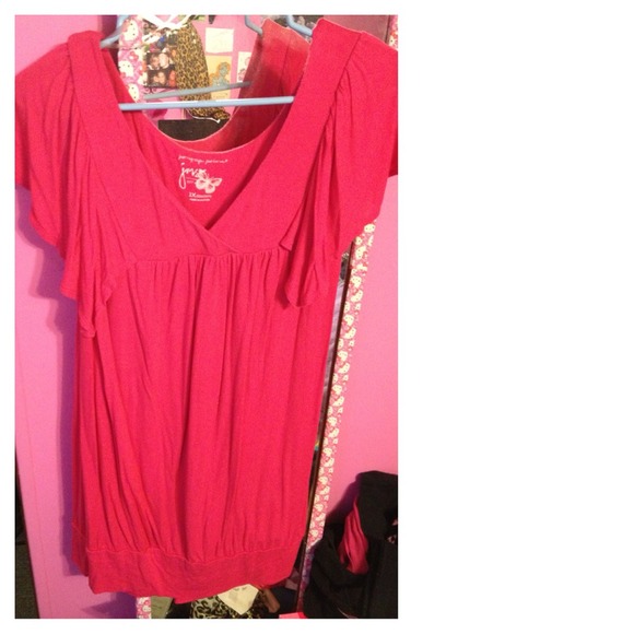 Plus size Pink tunic