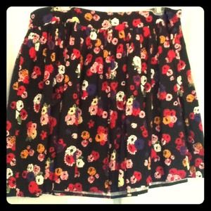 ❌SOLD❌ A line Floral Skirt