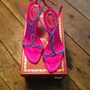 Rene Caovilla high heel strappy shoe