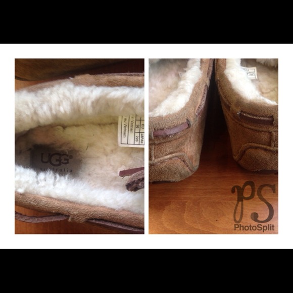 Sold in bundle Ugg moccasins! Chestnut :) - Picture 4 of 4