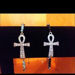 Ankh cross bracelet