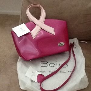 Pink BEIJO luxe purse.
