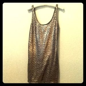 💋💥TRADED💥💋Express sequin mini dress